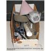 Image 1 : BIN: MISCELLANEOUS HARDWARE & TOOLS: FUNNELS, GOGGLES