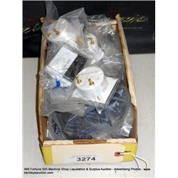 BIN: MISCELLANEOUS HARDWARE, GAUGES, BOLTS