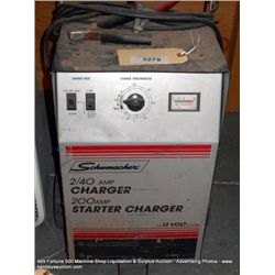 SCHUMACHER 2/40 AMP CHARGER / 200 AMP STARTER CHARGER