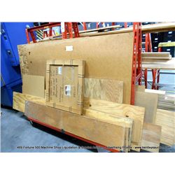 MISCELLANEOUS WOODEN STOCK