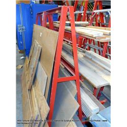 VINCE BASNIK MOBILE PIPE / WOOD RACK