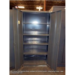2 DOOR METAL CABINET