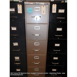 5 DRAWER FILE CABINET