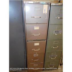 5 DRAWER STEELCASE FILE CABINET