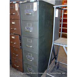 5 DRAWER MCDOWELL & CRAIG FILE CABINET