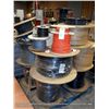 Image 1 : PALLET: MISCELLANEOUS SPOOLED WIRE