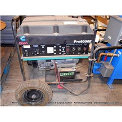 CUMMINS ONAN PRO 6000E PORTABLE GENERATOR