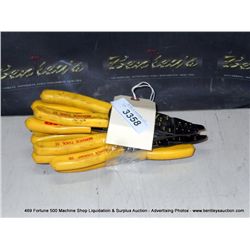 LOT: MISCELLANEOUS WIRE STRIPPERS / CUTTERS, 8X THE MONEY