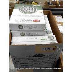 BOX: BOISE X-9 PAPER, 9X THE MONEY