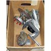 Image 1 : BOX: MISCELLANEOUS C-CLAMPS / METAL PIECES