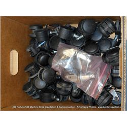 BOX: MISCELLANEOUS WHEELS / PLASTIC