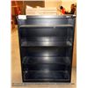 Image 1 : METAL SHELVING UNIT W/ SHIELDS, 4X THE MONEY