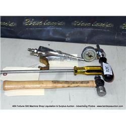 SNAPON TQ 5-2-FU TORQOMETER W/ HAMMER, AIR NOZZLES, SCREWDRIVER, 3X THE MONEY