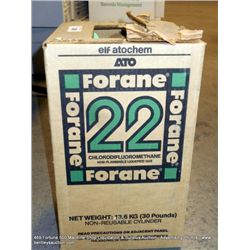 FORANE 22 NON-FLAMMABLE LIQUIDFIED GAS