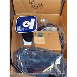 BOX: MISCELLANEOUS WIRE SLEEVES, CABLE