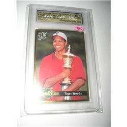 2001 LEGENDS SPORTS VOL.13 NO.1 NNO TIGER WOODS-1995 AMATEUR CHAMPIONSHIP GRADED & CERTIFIED *TIGER