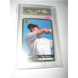 2001 LEGENDS SPORTS VOL.13 NO.1 NNO TIGER WOODS-YOUNGEST GRAND SLAM CHAMPION GRADED & CERTIFIED *TIG