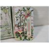 Image 2 : LOT 4 POLYSTONE WHIMSICAL GARDEN THERMOMETER