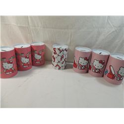 LOT 7 HELLO KITTY COIN BANKS