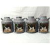 Image 1 : LOT 8 FARM COW MILK JUG DECORATIVE WALL HANGING
