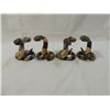 Image 3 : 4 NEW SNAKE FIGURE RATTLESNAKE FIGURINE