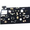 Image 1 : LOT 30 ASSORTED MENS CUFFLINKS & TIE CLIPS