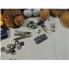 Image 2 : BOX LOT ASSORTED STUFFED ANIMALS & COLLECTIBLES