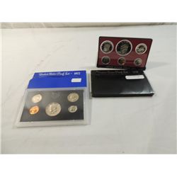 1972 & 1973 UNITED STATES PROOF COIN SET