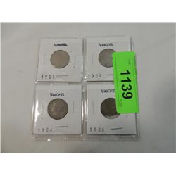 LOT 4 V NICKEL