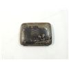 Image 1 : ANTIQUE METAL CIGARETTE CASE WITH CASTLE DETAIL