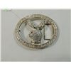 Image 1 : LARGE RHINESTONE PLAYBOY BUNNY BELT BUCKLE