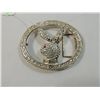 Image 2 : LARGE RHINESTONE PLAYBOY BUNNY BELT BUCKLE