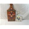 Image 1 : LOT 2 SCANDINAVIAN CUTTING BOARD WALL HANGING