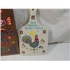 Image 2 : LOT 2 SCANDINAVIAN CUTTING BOARD WALL HANGING