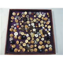 BOX LOT ASSORTED BUTTONS