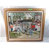 Image 1 : H. HARGROVE THE SANDLOT PAINTING