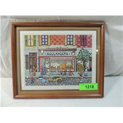 FRENCH STREET BAKERY DRAWING