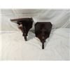 Image 1 : PAIR WALL MOUNT DISPLAY SHELFS