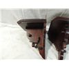 Image 2 : PAIR WALL MOUNT DISPLAY SHELFS