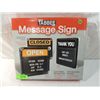 Image 1 : TABBEE MESSAGE SIGN