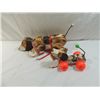 Image 2 : LOT 2 VINTAGE FISHER PRICE SNOOPY PULL DOG TOYS