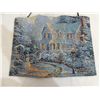 Image 2 : KINKADE NIGHT BEFORE CHRISTMAS LIGHTUP TAPESTRY