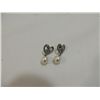 Image 2 : LOT 4 PAIRS STERLING SILVER EARRINGS