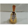 Image 1 : VINTAGE MURANO VENETIAN ART GLASS BELL 24KT GOLD P