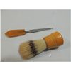 Image 1 : VINTAGE BAKELITE NAIL FILE & SHAVING BRUSH
