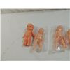 Image 3 : LOT 6 SMALL PLASTIC BABY DOLLS