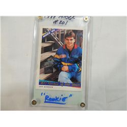 1994 MAXX JEFF GORDAN #201 ROOKIE RACING CARD