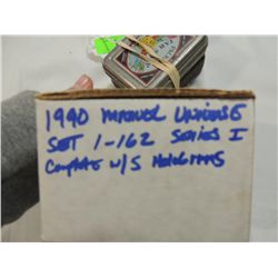 MARVEL UNIVERSE SET SERIES 1 COMPLETE W HOLOGRAMS