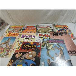 LOT 10 ASSORTED SUPER HERO COMICS