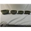 Image 2 : 4 AMERICAN GENERAL STACKING BOWLS